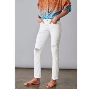 Pilcro and the Letterpress Women's white Skinny Jeans